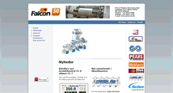 Desktop Screenshot of falcon.dk